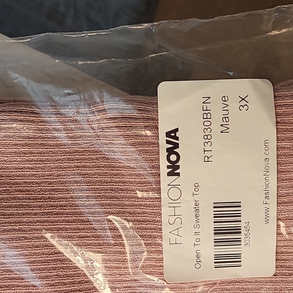 🔥🔥SWEATER TOP- MAUVE - VARIOUS SIZES - Picture 11 of 12